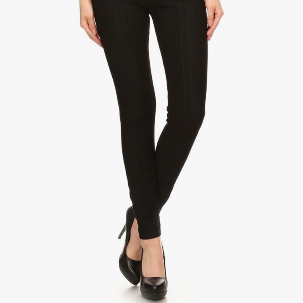 Leggings Depot Black Stretchy Leggings